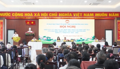Phường Hải Châu tổ chức hội nghị tiếp xúc cử tri