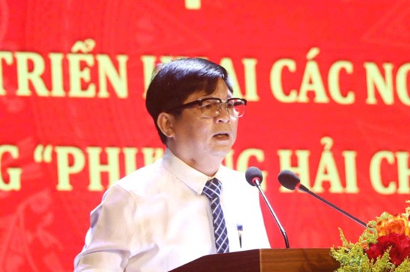 Ông Nguyễn Văn Duy, Chủ tịch UBND phường Hải Châu triển khai nghị quyết, kế hoạch xây dựng 
