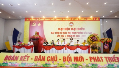 Đại hội đại biểu MTTQ Việt Nam phường lần thứ I, nhiệm kỳ 2025–2030 họp phiên thứ nhất