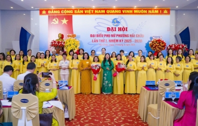 Phường Hải Châu tổ chức Đại hội đại biểu Hội Phụ nữ lần thứ I nhiệm kỳ 2025-2030 Phường Hải Châu tổ chức Đại hội đại biểu Hội Phụ nữ lần thứ I nhiệm kỳ 2025-2030
