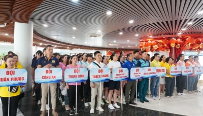 Phường Hải Châu tổ chức Hội thao chào mừng kỷ niệm 95 năm Ngày truyền thống các cơ quan tham mưu, giúp việc cấp ủy