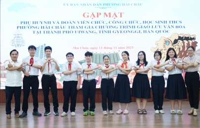 Phường Hải Châu gặp mặt phụ huynh và học sinh tham gia Chương trình giao lưu văn hóa tại thành phố Uiwang, Hàn Quốc Phường Hải Châu gặp mặt phụ huynh và học sinh tham gia Chương trình giao lưu văn hóa tại thành phố Uiwang, Hàn Quốc