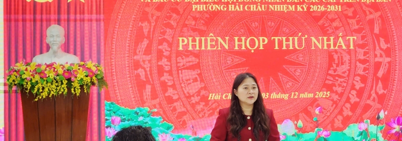 Phường Hải Châu tổ chức họp Ban Chỉ đạo bầu cử nhiệm kỳ 2026–2031 Phường Hải Châu tổ chức họp Ban Chỉ đạo bầu cử nhiệm kỳ 2026–2031
