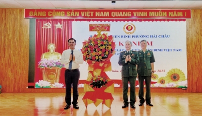 Hội Cựu Chiến binh phường Hải Châu tổ chức lễ kỷ niệm 36 năm ngày truyền thống
