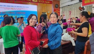 Hội Liên hiệp Phụ nữ sinh hoạt chuyên đề về sức khoẻ và bảo vệ môi trường