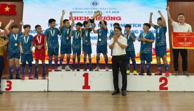 Tổng kết, trao giải thể thao học sinh phường Hải Châu năm học 2025-2026