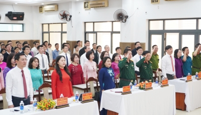 Đảng uỷ phường Hải Châu tổ chức lễ chào cờ đầu năm, triển khai nhiệm vụ 2026