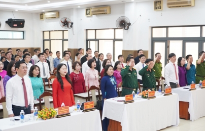 Đảng uỷ phường Hải Châu tổ chức lễ chào cờ đầu năm, triển khai nhiệm vụ 2026