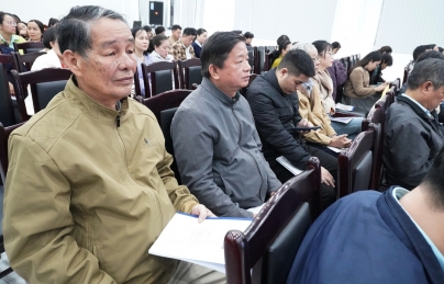 Tham dự Hội nghị tập huấn công tác tổ chức và hoạt động của các Ban bầu cử