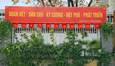 Các khu dân cư đồng loạt chỉnh trang, tạo diện mạo khang trang chào mừng Đại hội Đảng toàn quốc lần thứ XIV