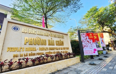 Hải Châu rực rỡ cờ hoa, khí thế mới chào mừng Đại hội XIV