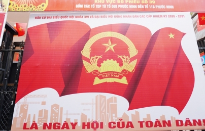 Phường Hải Châu chạy thử nghiệm quy trình bỏ phiếu phục vụ Ngày bầu cử