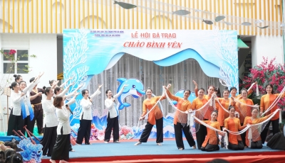 Trường Mầm non Dạ Lan Hương tổ chức Lễ hội Bả trạo “Chào bình yên”