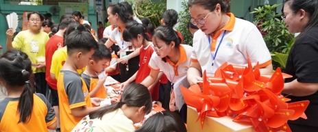 Sôi nổi Ngày hội tháng 4 tại Trường Tiểu học Phan Thanh