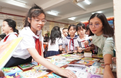 Trường Tiểu học Bạch Đằng: Sôi nổi Ngày hội Sách – Lan tỏa văn hóa đọc trong thời đại số