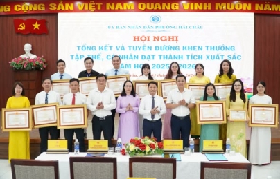 Phường Hải Châu tuyên dương, khen thưởng các tập thể, cá nhân xuất sắc năm học 2025 – 2026 Phường Hải Châu tuyên dương, khen thưởng các tập thể, cá nhân xuất sắc năm học 2025 – 2026