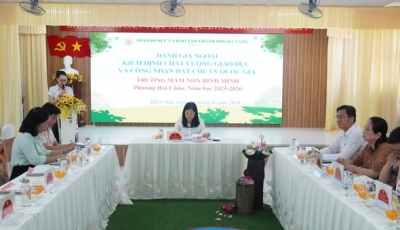 Trường Mầm non Bình Minh thực hiện khảo sát chính thức phục vụ công nhận đạt chuẩn quốc gia Trường Mầm non Bình Minh thực hiện khảo sát chính thức phục vụ công nhận đạt chuẩn quốc gia