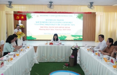 Trường Mầm non Bình Minh thực hiện khảo sát chính thức phục vụ công nhận đạt chuẩn quốc gia Trường Mầm non Bình Minh thực hiện khảo sát chính thức phục vụ công nhận đạt chuẩn quốc gia