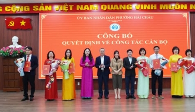 Phường Hải Châu điều động, bổ nhiệm cán bộ các trường công lập Phường Hải Châu điều động, bổ nhiệm cán bộ các trường công lập