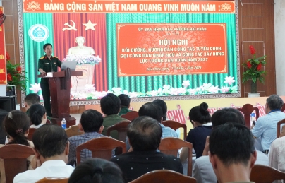HỘI NGHỊ BỒI DƯỠNG, HƯỚNG DẪN CÔNG TÁC TUYỂN CHỌN, GỌI CÔNG DÂN NHẬP NGŨ VÀ XÂY DỰNG LỰC LƯỢNG DÂN QUÂN NĂM 2026 HỘI NGHỊ BỒI DƯỠNG, HƯỚNG DẪN CÔNG TÁC TUYỂN CHỌN, GỌI CÔNG DÂN NHẬP NGŨ VÀ XÂY DỰNG LỰC LƯỢNG DÂN QUÂN NĂM 2026