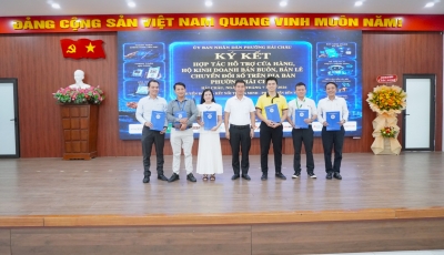 Phường Hải Châu phát động chiến dịch hỗ trợ hộ kinh doanh chuyển đổi số Phường Hải Châu phát động chiến dịch hỗ trợ hộ kinh doanh chuyển đổi số