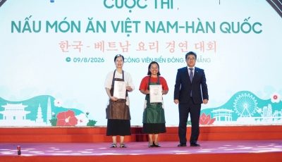 HỘI LHPN PHƯỜNG HẢI CHÂU ĐẠT GIẢI NHẤT VÀ GIẢI BA TẠI CUỘC THI NẤU MÓN ĂN VIỆT – HÀN HỘI LHPN PHƯỜNG HẢI CHÂU ĐẠT GIẢI NHẤT VÀ GIẢI BA TẠI CUỘC THI NẤU MÓN ĂN VIỆT – HÀN