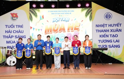 KHAI MẠC HỘI TRẠI “MÙA HÈ RỰC RỠ” PHƯỜNG HẢI CHÂU NĂM 2026 KHAI MẠC HỘI TRẠI “MÙA HÈ RỰC RỠ” PHƯỜNG HẢI CHÂU NĂM 2026