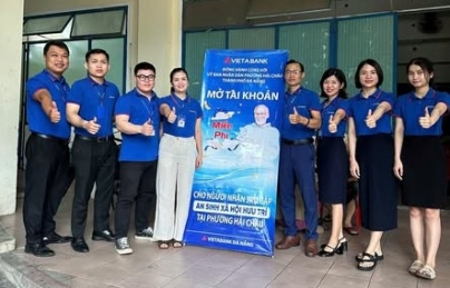 Hải Châu đẩy mạnh chi trả trợ cấp không dùng tiền mặt cho đối tượng an sinh xã hội Hải Châu đẩy mạnh chi trả trợ cấp không dùng tiền mặt cho đối tượng an sinh xã hội