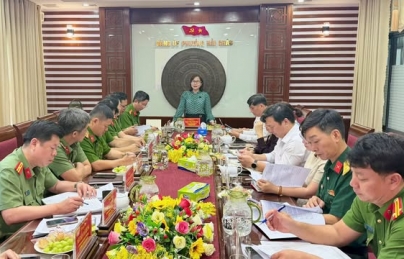 KHẲNG ĐỊNH VAI TRÒ NÒNG CỐT TRONG CÔNG TÁC BẢO ĐẢM AN NINH, TRẬT TỰ KHẲNG ĐỊNH VAI TRÒ NÒNG CỐT TRONG CÔNG TÁC BẢO ĐẢM AN NINH, TRẬT TỰ