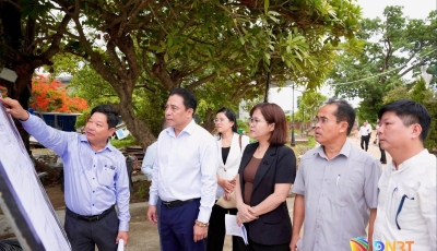 Phó Bí thư Thường trực Thành ủy Nguyễn Khắc Toàn kiểm tra các di tích, công trình văn hóa, lịch sử tại phường Hải Châu Phó Bí thư Thường trực Thành ủy Nguyễn Khắc Toàn kiểm tra các di tích, công trình văn hóa, lịch sử tại phường Hải Châu