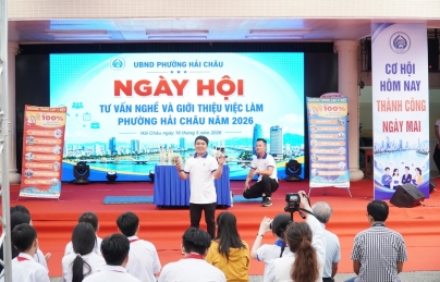 PHƯỜNG HẢI CHÂU TỔ CHỨC NGÀY HỘI TƯ VẤN NGHỀ VÀ GIỚI THIỆU VIỆC LÀM NĂM 2026 PHƯỜNG HẢI CHÂU TỔ CHỨC NGÀY HỘI TƯ VẤN NGHỀ VÀ GIỚI THIỆU VIỆC LÀM NĂM 2026