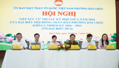 Bản tin phường Hải Châu – Tuần thứ 31 năm 2026 Bản tin phường Hải Châu – Tuần thứ 31 năm 2026