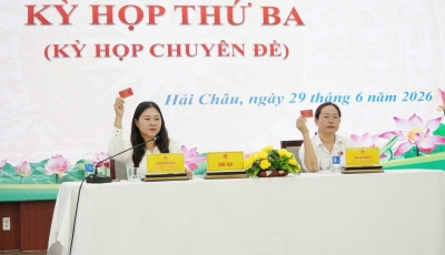 Kỳ họp thứ ba (Kỳ họp chuyên đề) phường Hải Châu Kỳ họp thứ ba (Kỳ họp chuyên đề) phường Hải Châu