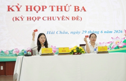 Kỳ họp thứ ba (Kỳ họp chuyên đề) phường Hải Châu Kỳ họp thứ ba (Kỳ họp chuyên đề) phường Hải Châu