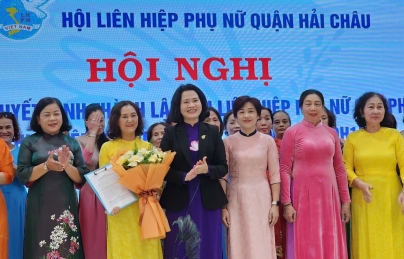 Ra mắt Hội Liên hiệp Phụ nữ 3 phường Hải Châu, Phước Ninh và Bình Thuận Ra mắt Hội Liên hiệp Phụ nữ 3 phường Hải Châu, Phước Ninh và Bình Thuận