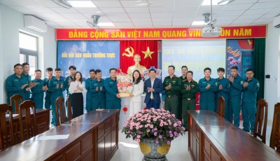 Lãnh đạo quận Hải Châu thăm, chúc Tết các chiến sĩ công an, quân đội, dân quân tự vệ biển Lãnh đạo quận Hải Châu thăm, chúc Tết các chiến sĩ công an, quân đội, dân quân tự vệ biển