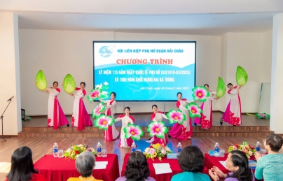 Hội LHPN Hải Châu kỷ niệm 115 năm ngày Quốc tế phụ nữ 8/3 Hội LHPN Hải Châu kỷ niệm 115 năm ngày Quốc tế phụ nữ 8/3