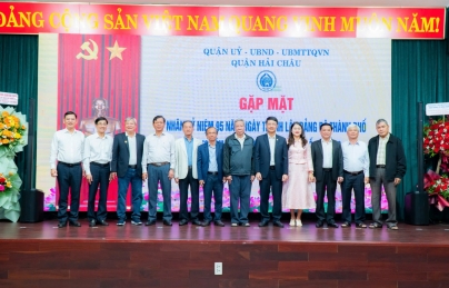 Quận Hải Châu gặp mặt Ban chấp hành Đảng bộ quận qua các thời kỳ nhân kỷ niệm 50 năm Ngày Giải phóng thành phố Quận Hải Châu gặp mặt Ban chấp hành Đảng bộ quận qua các thời kỳ nhân kỷ niệm 50 năm Ngày Giải phóng thành phố