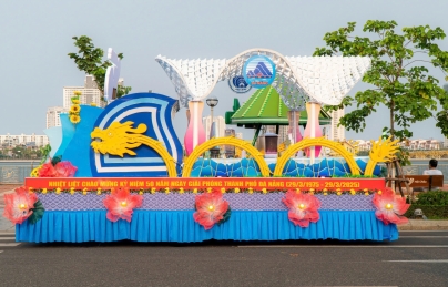 Xe hoa Hải Châu – Trái tim thành phố đạt giải nhất hội thi diễu hành Xe hoa Hải Châu – Trái tim thành phố đạt giải nhất hội thi diễu hành