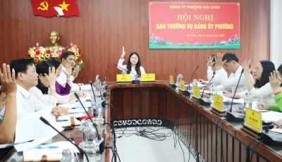 Phường Hải Châu tổ chức các phiên họp đầu tiên, vận hành hệ thống mới sau sáp nhập Phường Hải Châu tổ chức các phiên họp đầu tiên, vận hành hệ thống mới sau sáp nhập