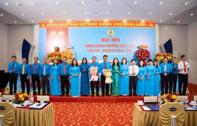 Công đoàn phường Hải Châu, Đà Nẵng hướng đến 3 chương trình đột phá nhiệm kỳ mới Công đoàn phường Hải Châu, Đà Nẵng hướng đến 3 chương trình đột phá nhiệm kỳ mới