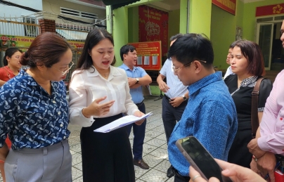 Lãnh đạo phường Hải Châu kiểm tra các trụ sở sau sắp xếp trên địa bàn Lãnh đạo phường Hải Châu kiểm tra các trụ sở sau sắp xếp trên địa bàn