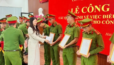 CÔNG AN PHƯỜNG HẢI CHÂU CÔNG BỐ QUYẾT ĐỊNH ĐIỀU ĐỘNG CÁN BỘ TĂNG CƯỜNG CÔNG AN XÃ CÔNG AN PHƯỜNG HẢI CHÂU CÔNG BỐ QUYẾT ĐỊNH ĐIỀU ĐỘNG CÁN BỘ TĂNG CƯỜNG CÔNG AN XÃ