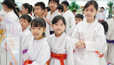 Hơn 100 vận động viên tham dự giải Karate phường Hải Châu mở rộng 2026 tại Công viên APEC Hơn 100 vận động viên tham dự giải Karate phường Hải Châu mở rộng 2026 tại Công viên APEC