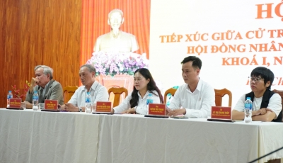 Hội nghị tiếp xúc cử tri của Ứng viên HĐND phường Hải Châu tối 4/3 Hội nghị tiếp xúc cử tri của Ứng viên HĐND phường Hải Châu tối 4/3