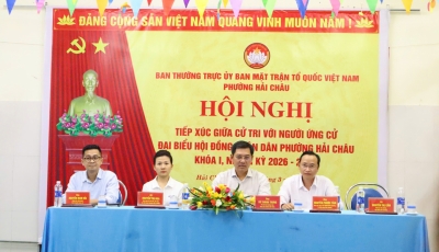 Cử tri phường Hải Châu kỳ vọng vào đội ngũ đại biểu nhiệm kỳ mới (Bài 1) Cử tri phường Hải Châu kỳ vọng vào đội ngũ đại biểu nhiệm kỳ mới (Bài 1)