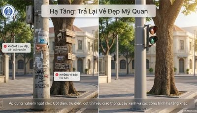 “Trả lại vẻ đẹp mỹ quan” - Hải Châu siết chặt tình trạng quảng cáo, vẽ bậy nơi công cộng “Trả lại vẻ đẹp mỹ quan” - Hải Châu siết chặt tình trạng quảng cáo, vẽ bậy nơi công cộng