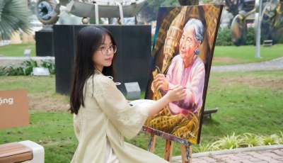 Các bạn nhỏ vẽ “Xuân đất nước – Tết Việt Nam” Các bạn nhỏ vẽ “Xuân đất nước – Tết Việt Nam”