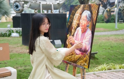 Các bạn nhỏ vẽ “Xuân đất nước – Tết Việt Nam” Các bạn nhỏ vẽ “Xuân đất nước – Tết Việt Nam”